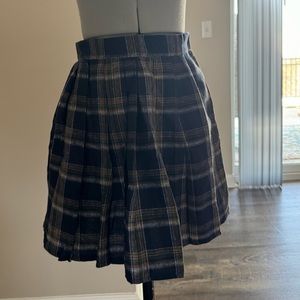 Plaid skirt